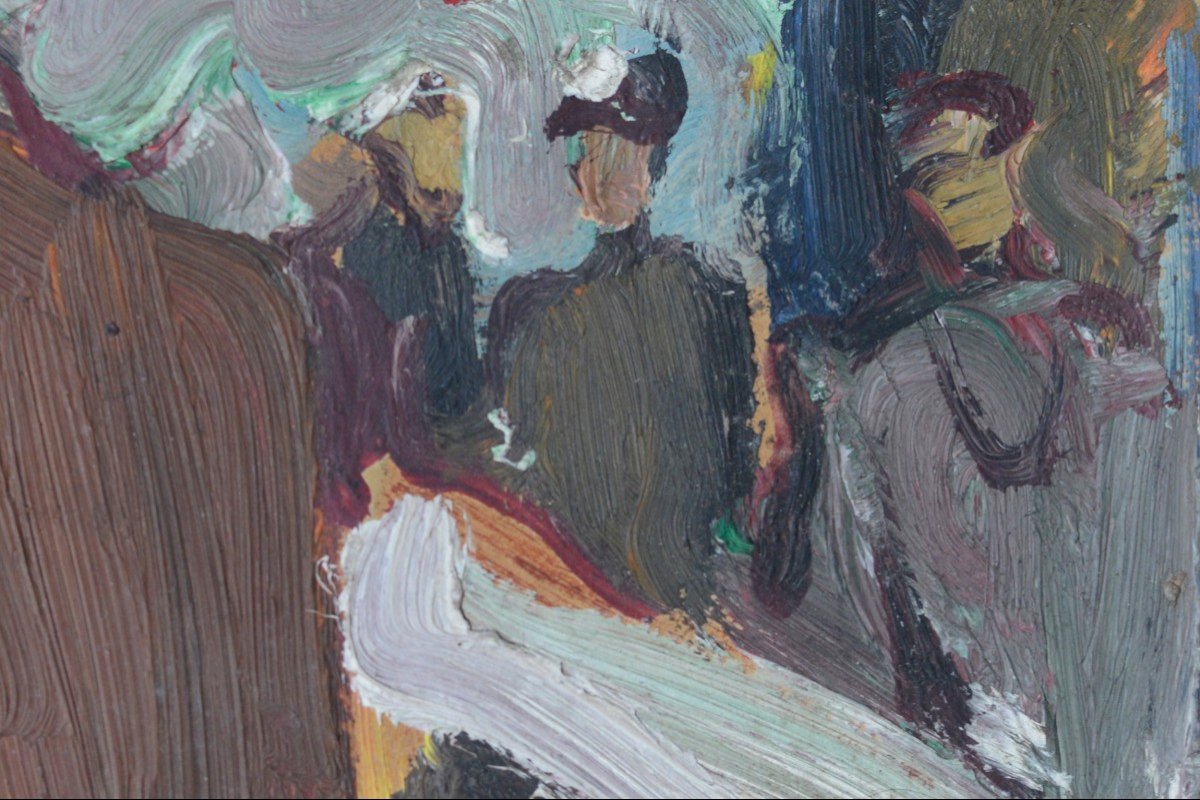 The Pianist - Impressionist Oil Sketch-photo-4