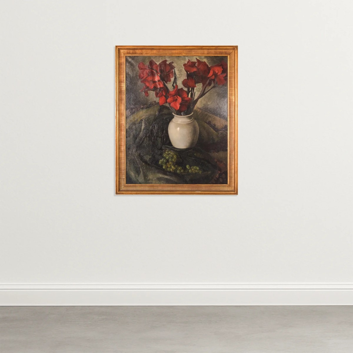 Luis Mutané - Nature Morte Aux Glaïeuls-photo-2