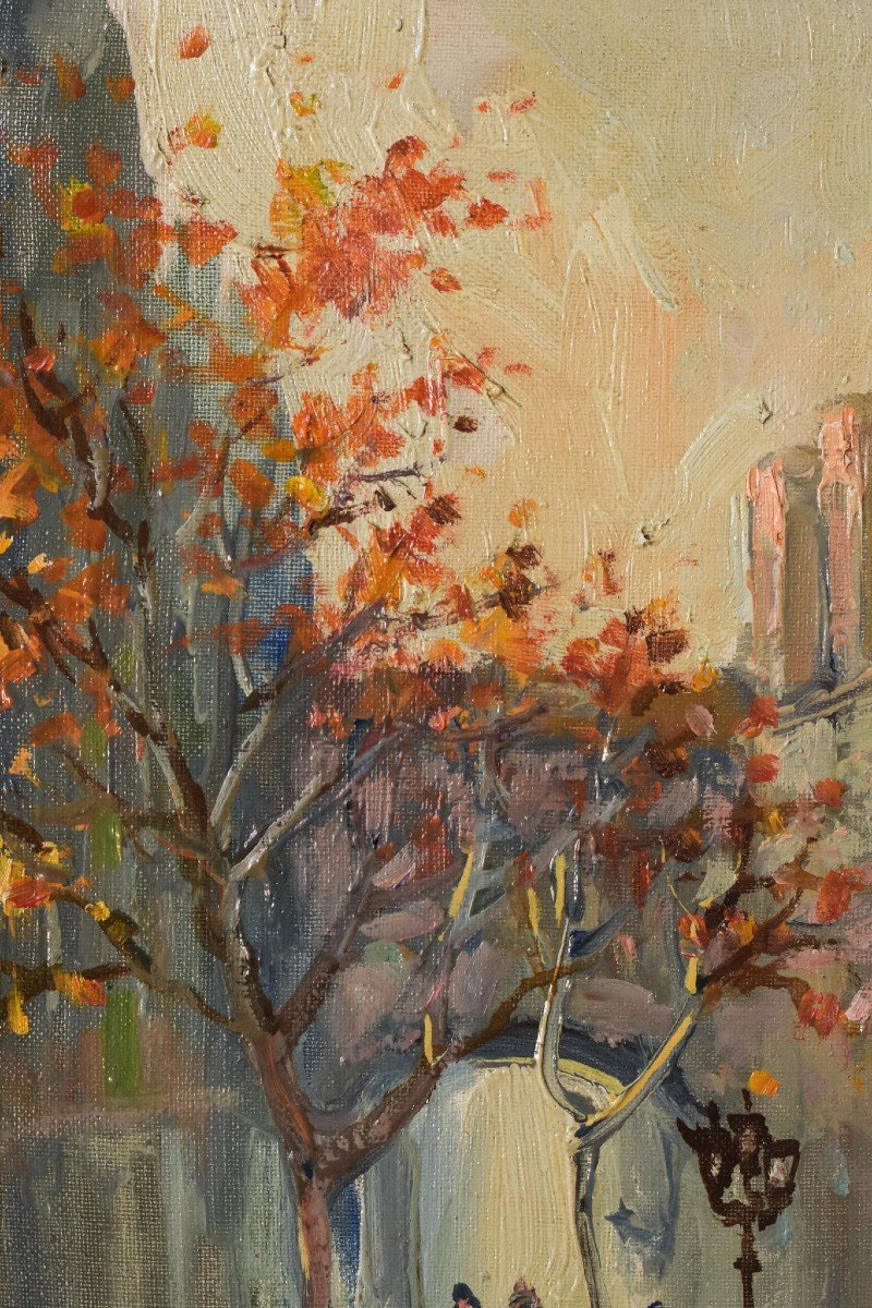 Impressionist - Autumn Cityscape-photo-3
