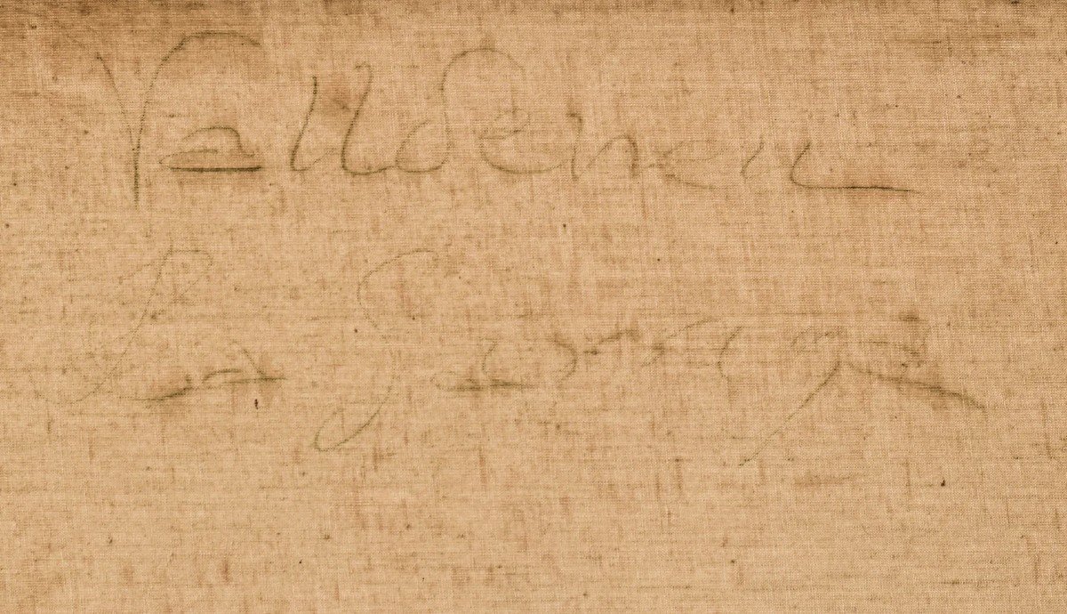 Paysage De Montagne - Huile Sur Toile-photo-8