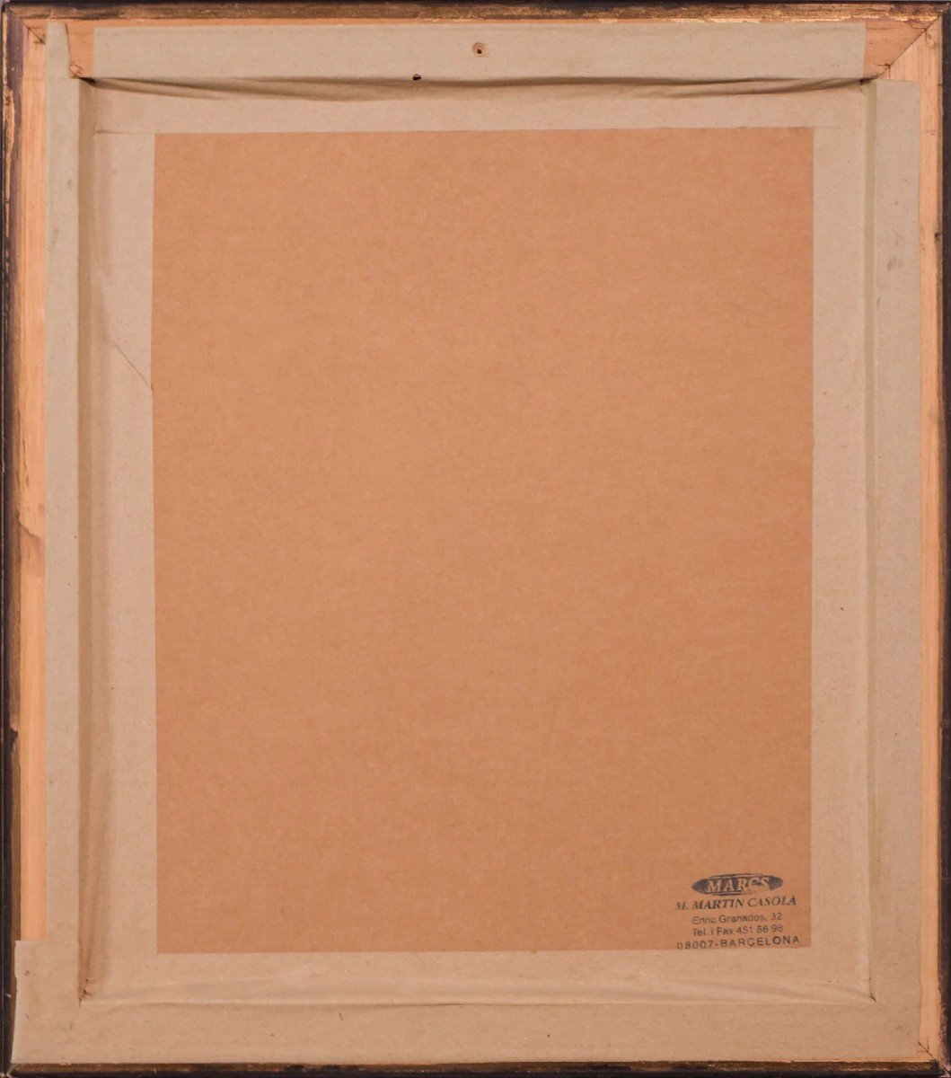 Paire De Paons - Gouache-photo-8