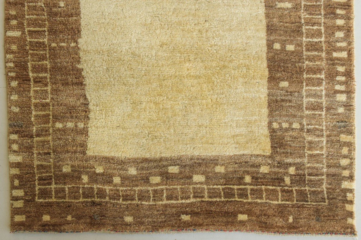 Modernist - Handwoven Beige Rug-photo-4