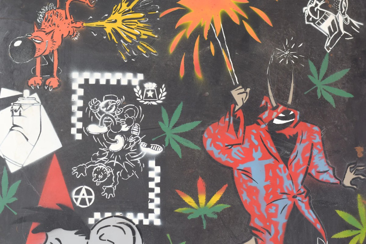 Street Art Design - Sur Panneau Métallique-photo-4