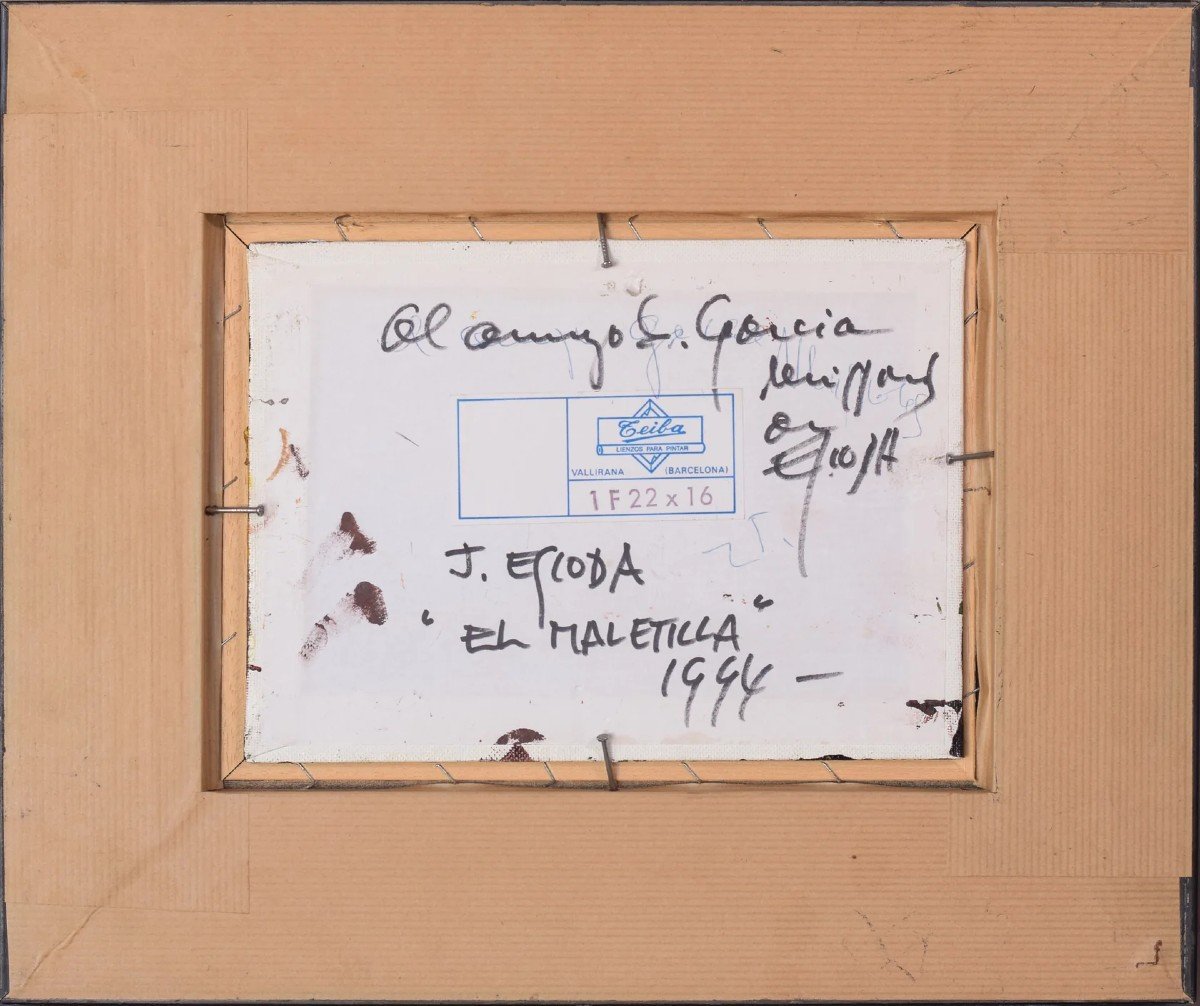 Joan Escodea Coromina - Paysage Postimpressionniste-photo-4