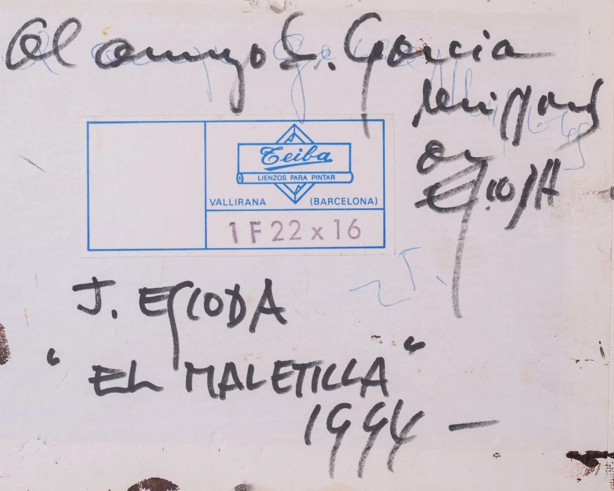 Joan Escodea Coromina - Paysage Postimpressionniste-photo-5