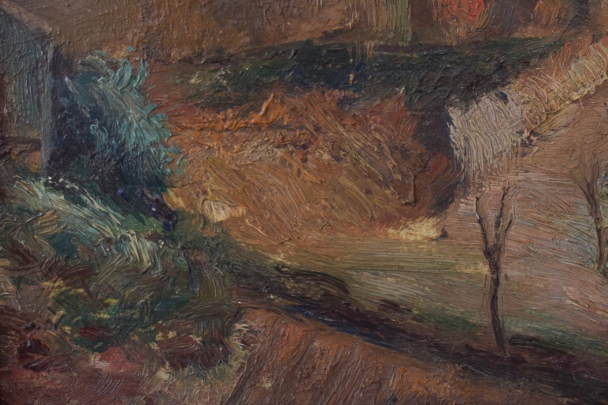 Post-impressionism - Village Landscape-photo-4