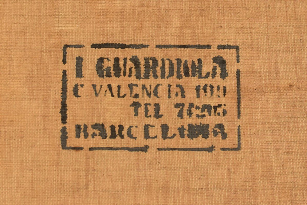 Rafael Sarabia Benitez - Paysage De Bord De Mer Impressionniste-photo-8