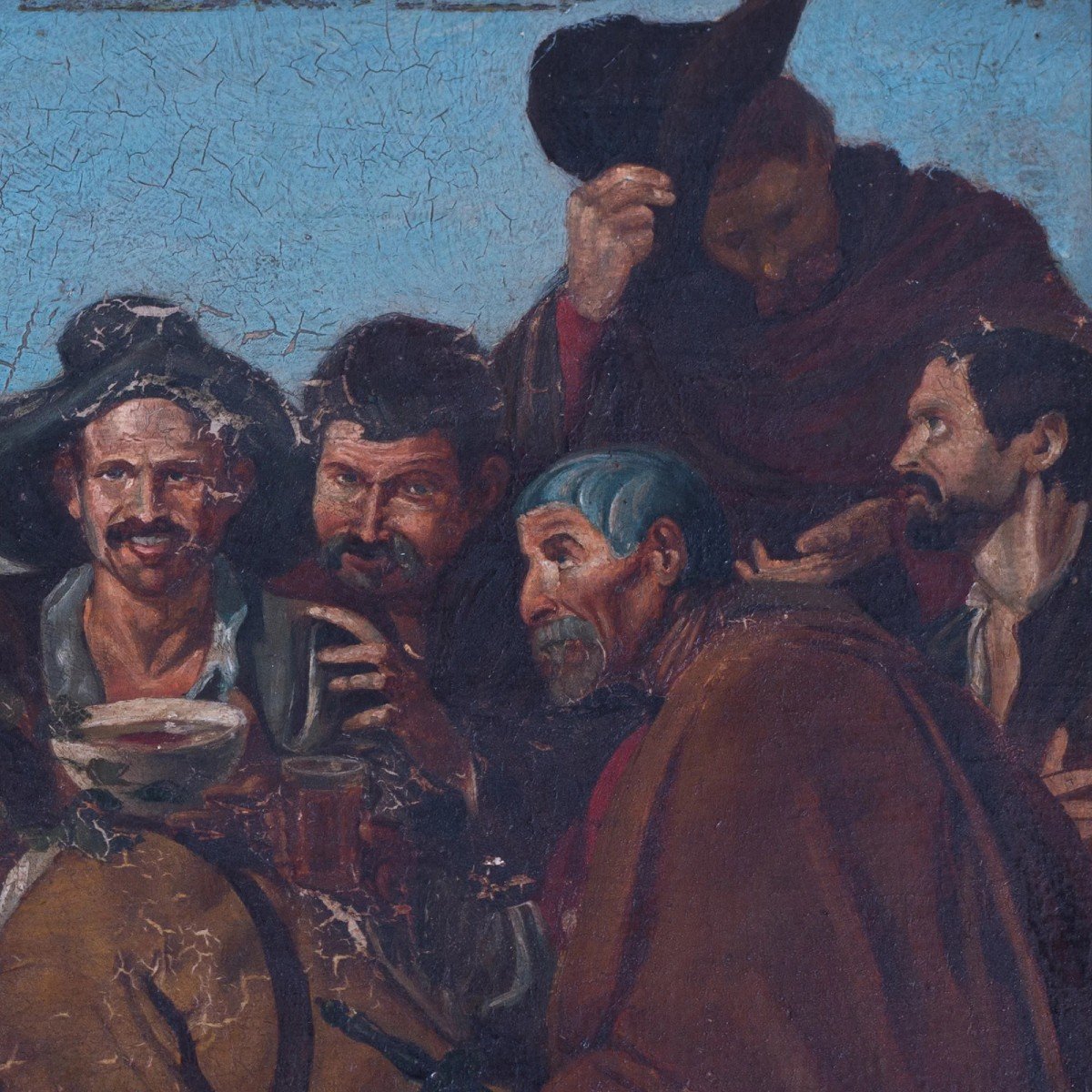 After Diego Rodriguez De Silva Y Velasquez - Oil On Panel-photo-1