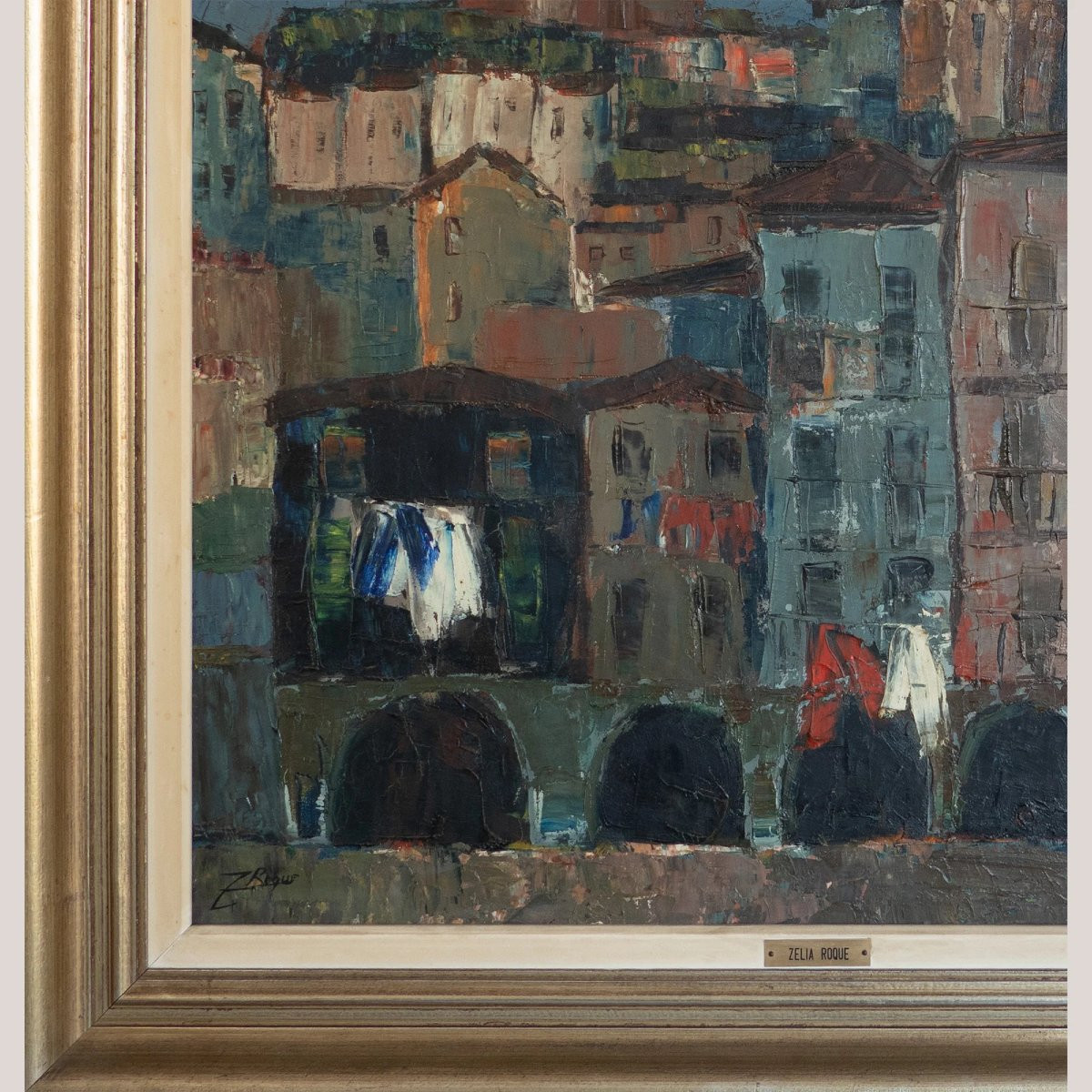 Paysage urbain à flanc de colline par Zélia Roque-photo-3
