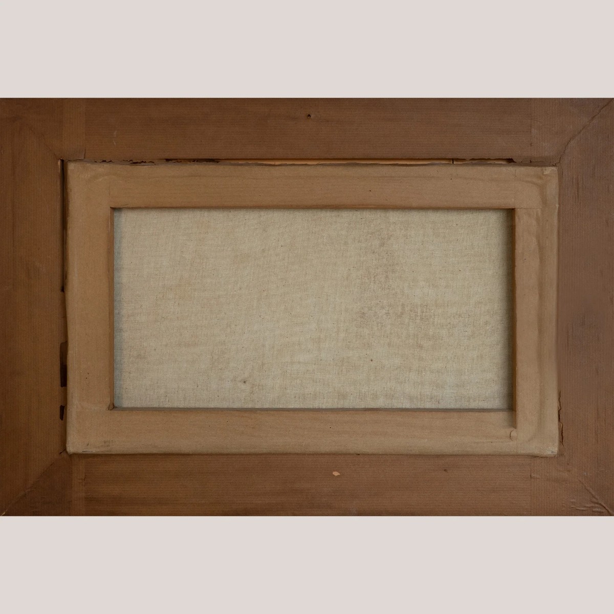 Scène de rue parisienne avec le Sacré-Cœur – Paysage urbain impressionniste encadré du milieu-photo-1