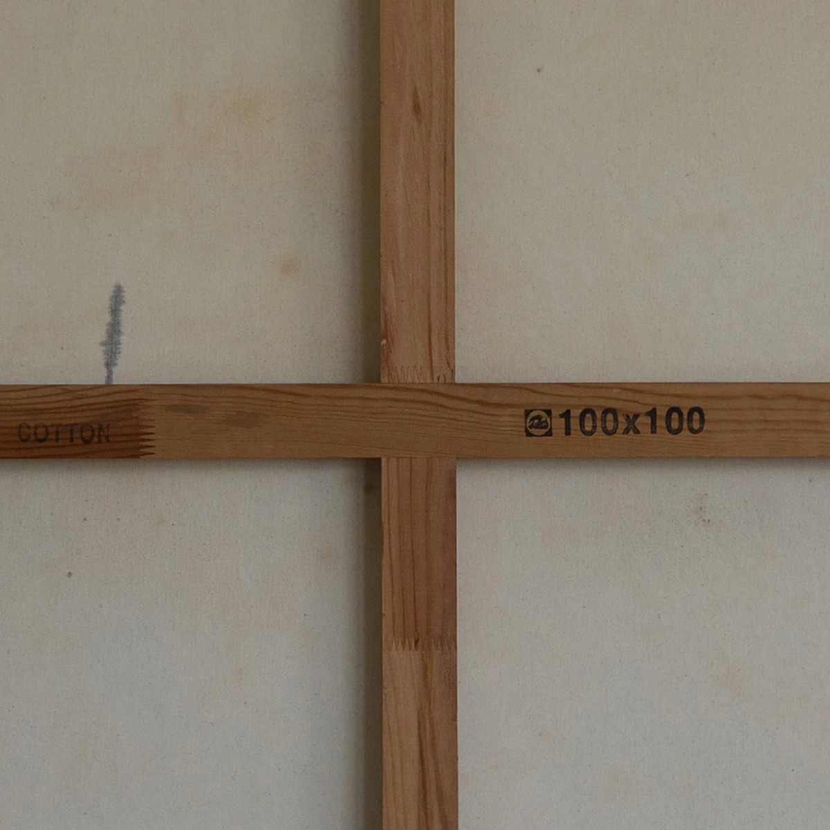 Composition expressionniste abstraite – Technique mixte originale sur toile-photo-3