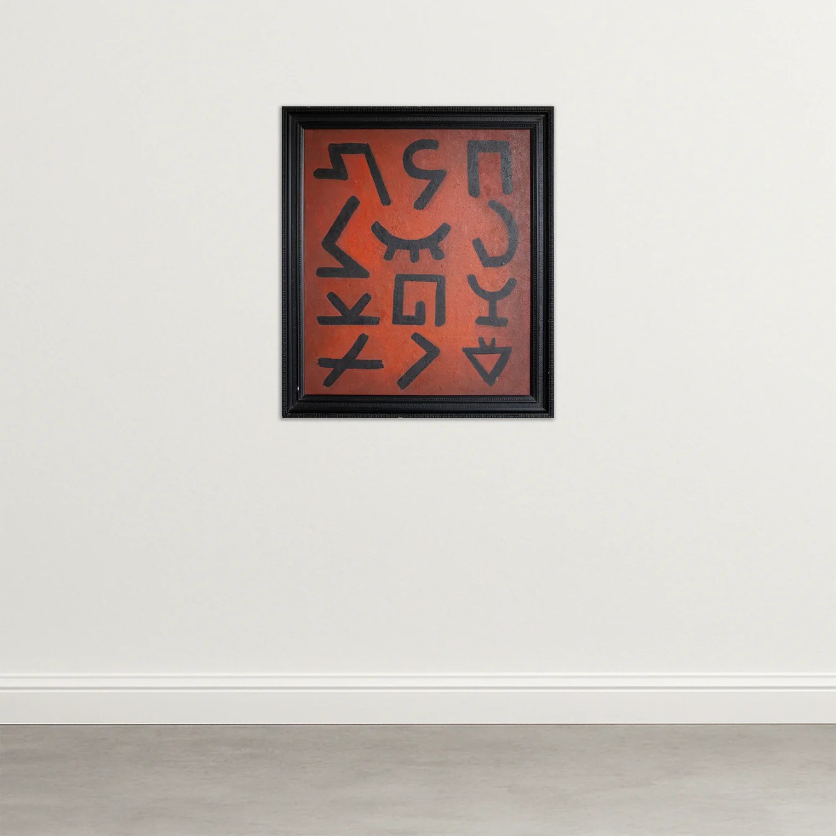 Geometric Abstraction In Red – Manuel Rufi Gibert