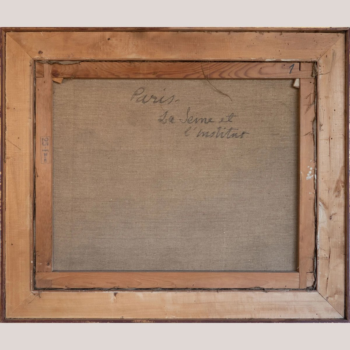 La Seine et l'Institut de France, Paris – Labellisé « E.G. Benito » - Suiveur - Albert Marquet-photo-1