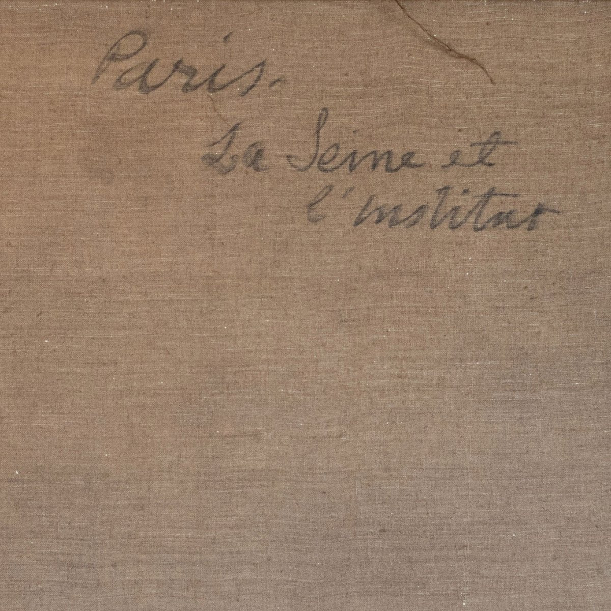 La Seine et l'Institut de France, Paris – Labellisé « E.G. Benito » - Suiveur - Albert Marquet-photo-2