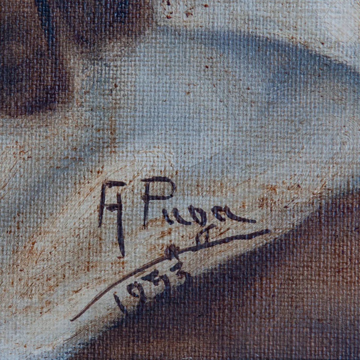 L'étude de nature morte de l'aviateur par A. Puga (1953)-photo-3