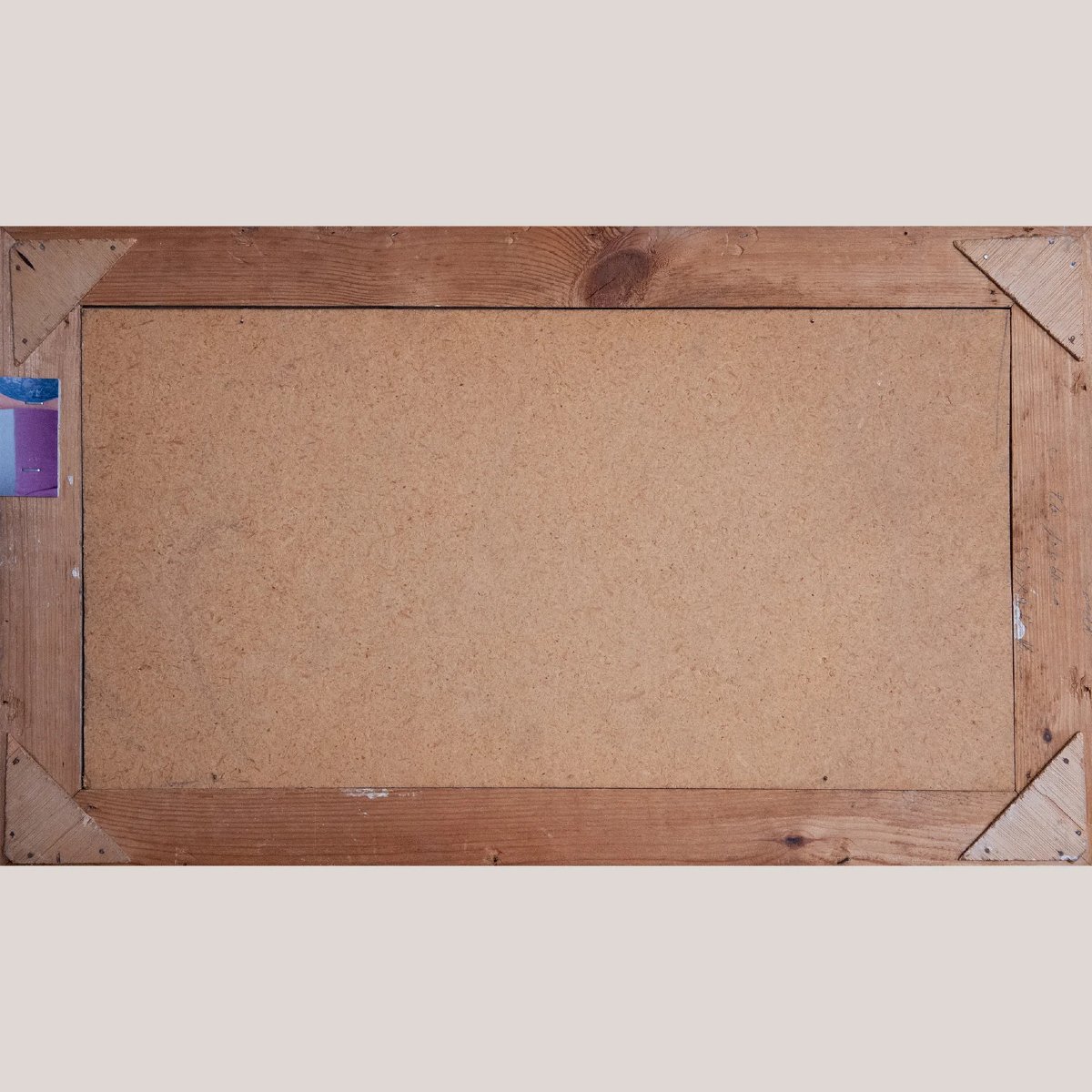 Chapelle parmi les pins – Huile sur toile coloriste-photo-2