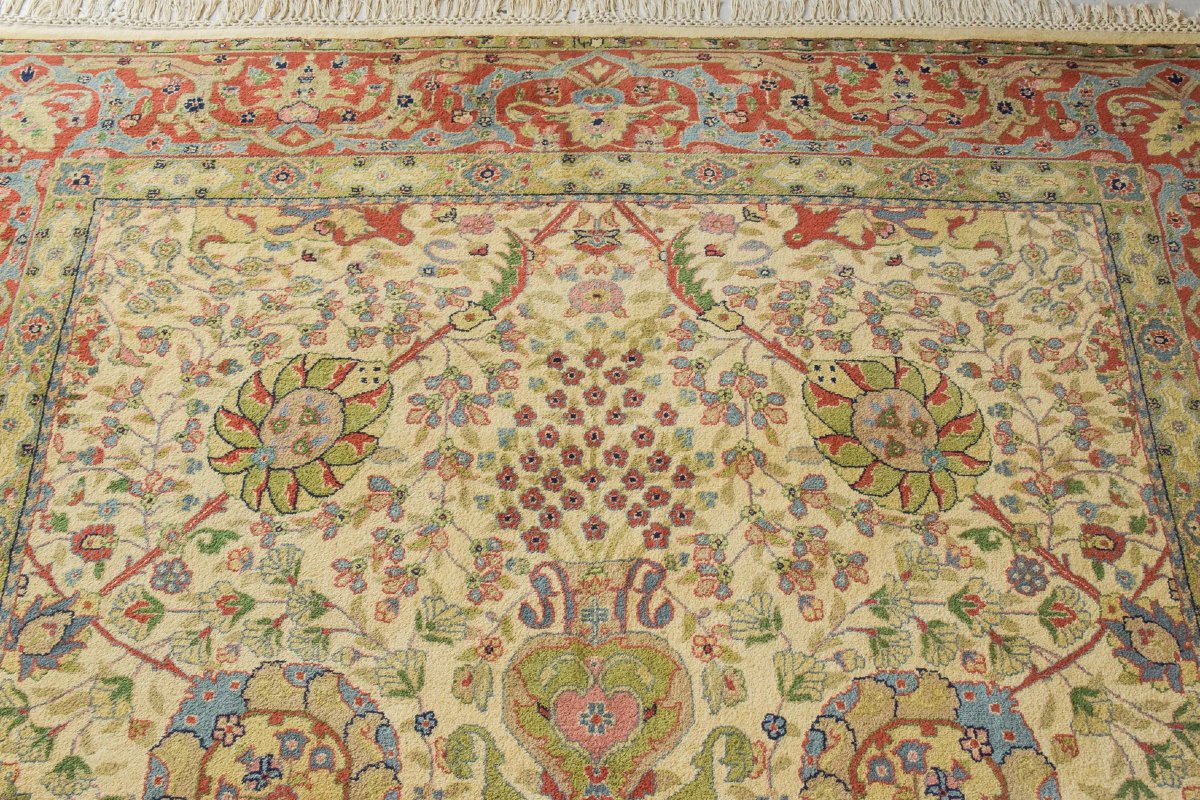 Large Handwoven Rug - Liberty & Co - Art Nouveau Style-photo-3