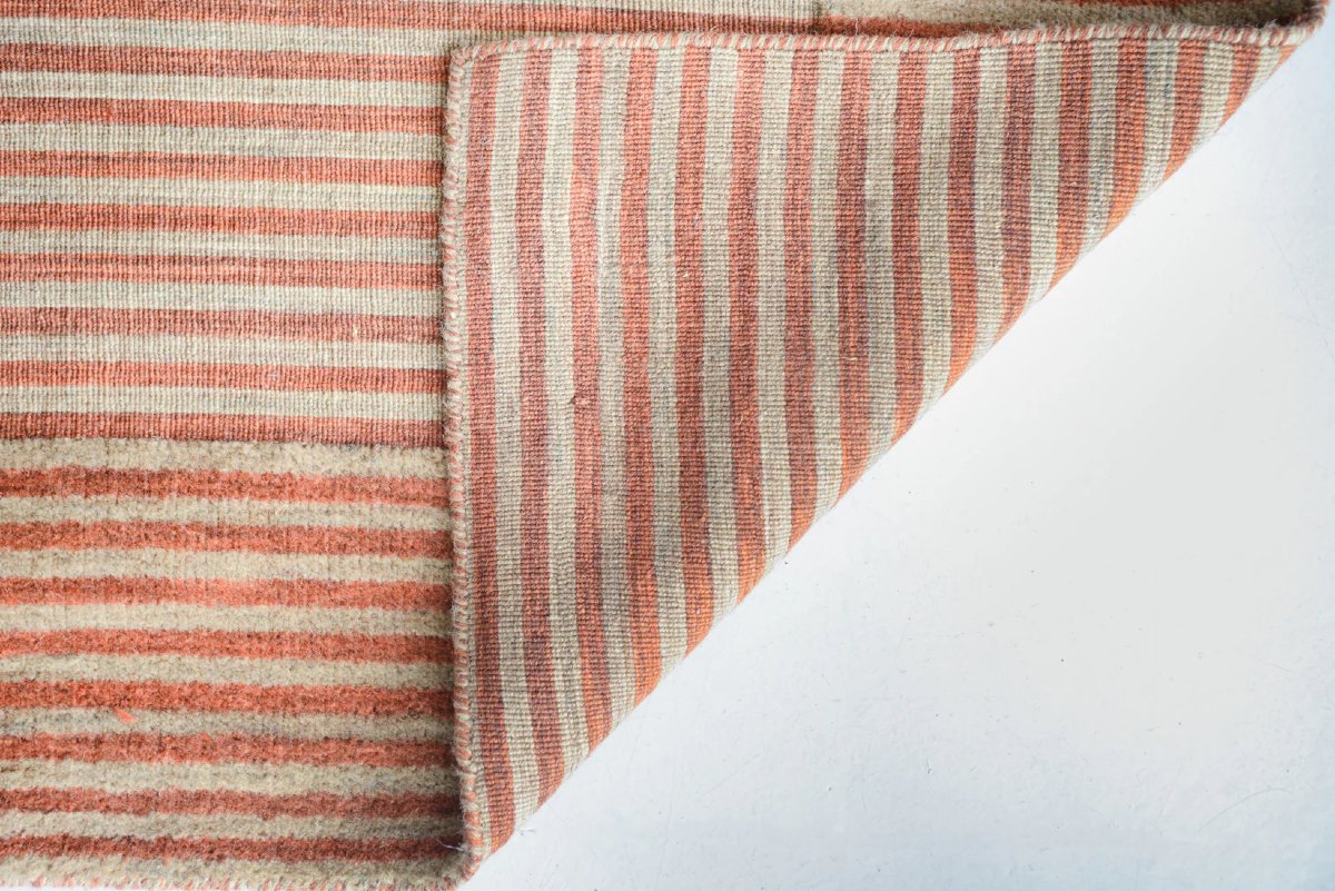 Modernist - Hand Woven Vintage Rug-photo-1