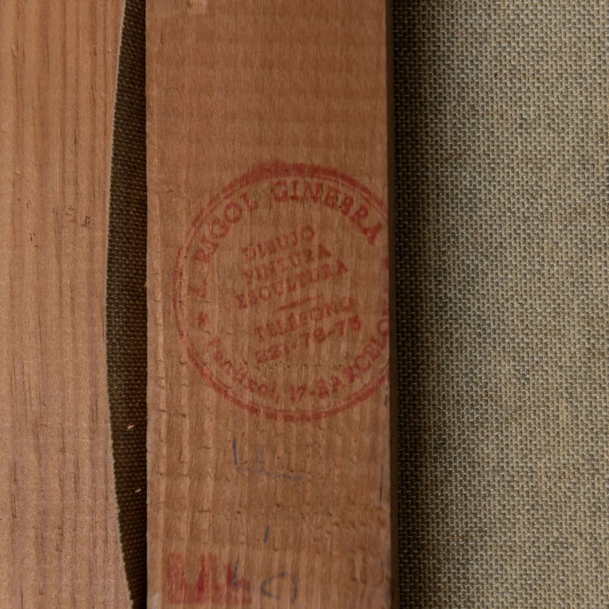 Plaça Reial (royal Square) Barcelona - Impressionist Oil On Canvas - Signed-photo-5