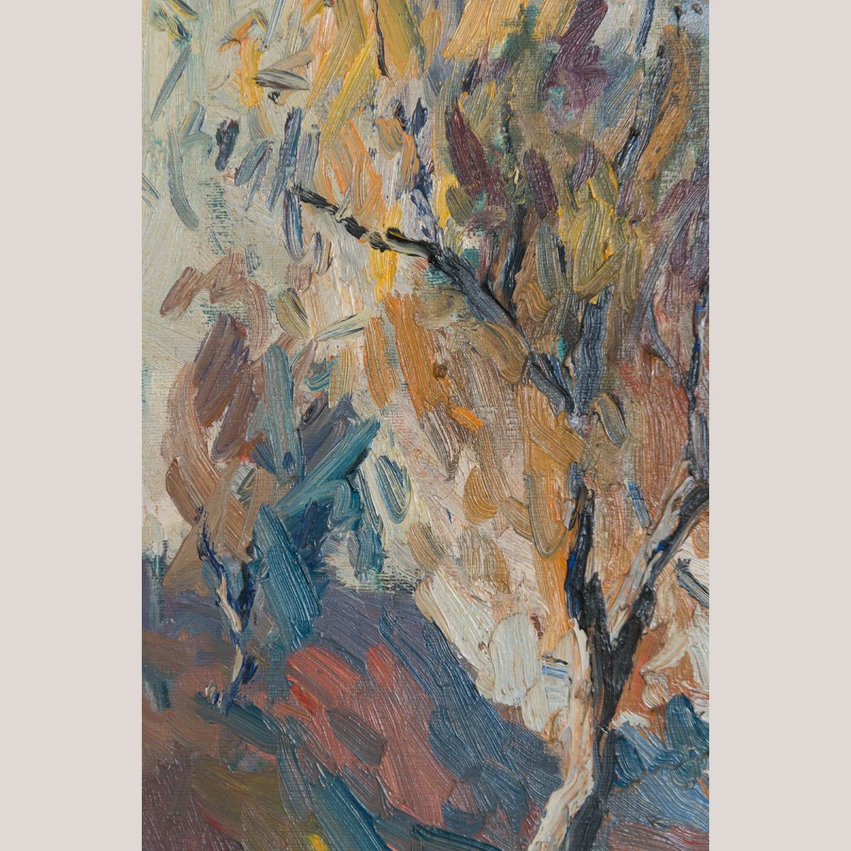 Paysage impressionniste avec arbres - Sebastià Badia-photo-3