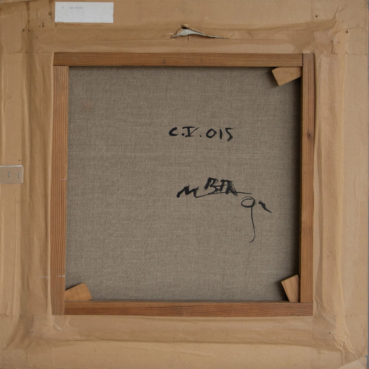 Abstract Mixed Media Composition – Manuel Bea Cervera-photo-2