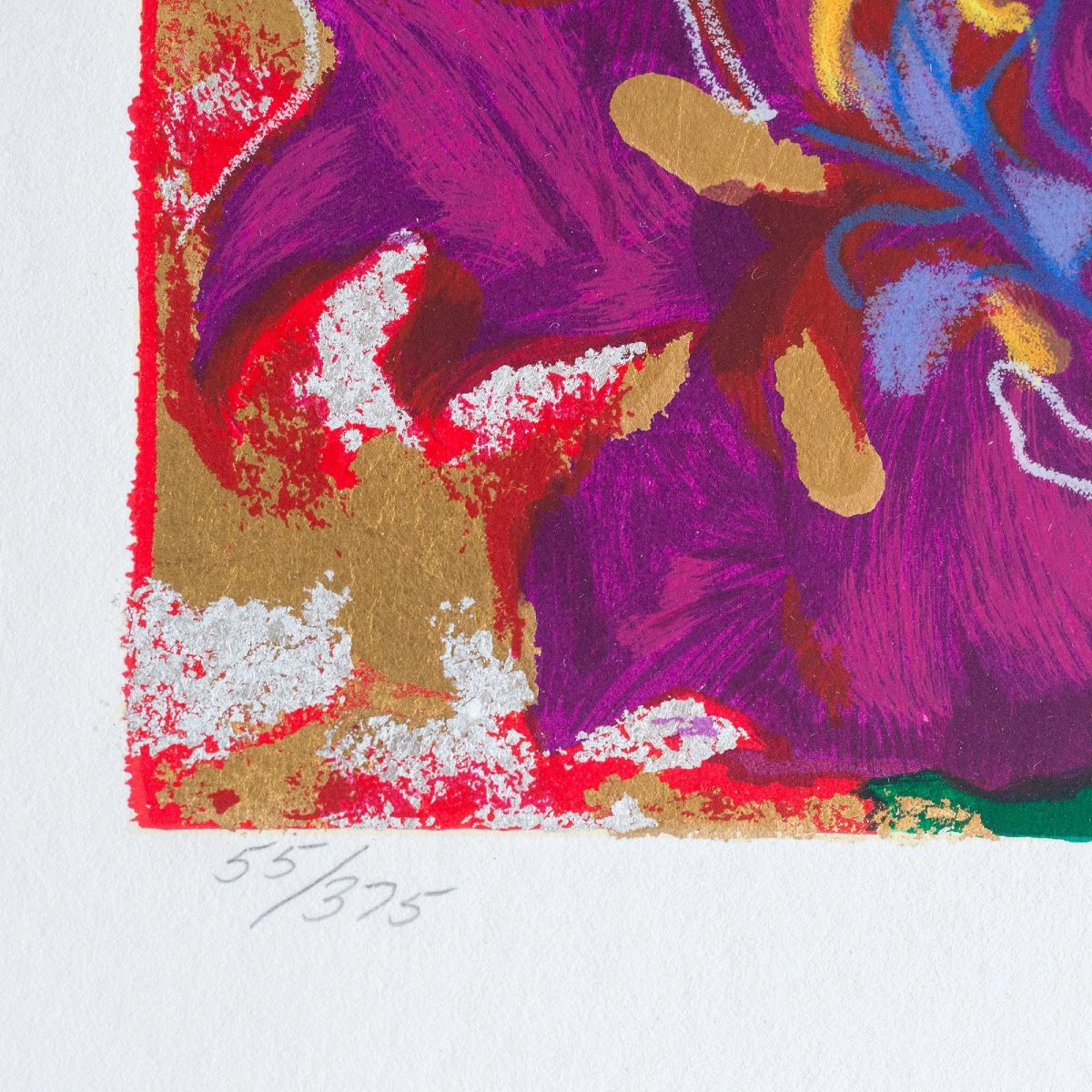 Sérigraphies de natures mortes florales (ensemble de trois) par Liz Jardine-photo-5