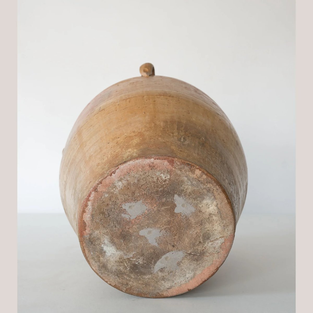 Grand pot à olives ancien – Méditerranée du XIXe siècle-photo-2