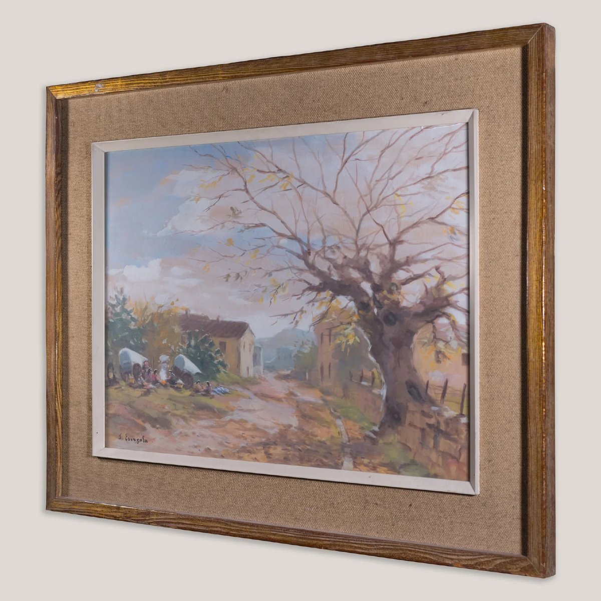 Campement gitan, paysage rural par Joan Escayola Blanch-photo-3