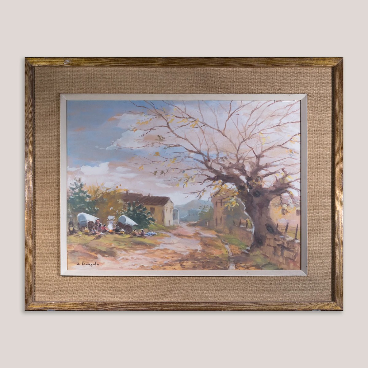 Campement gitan, paysage rural par Joan Escayola Blanch-photo-3