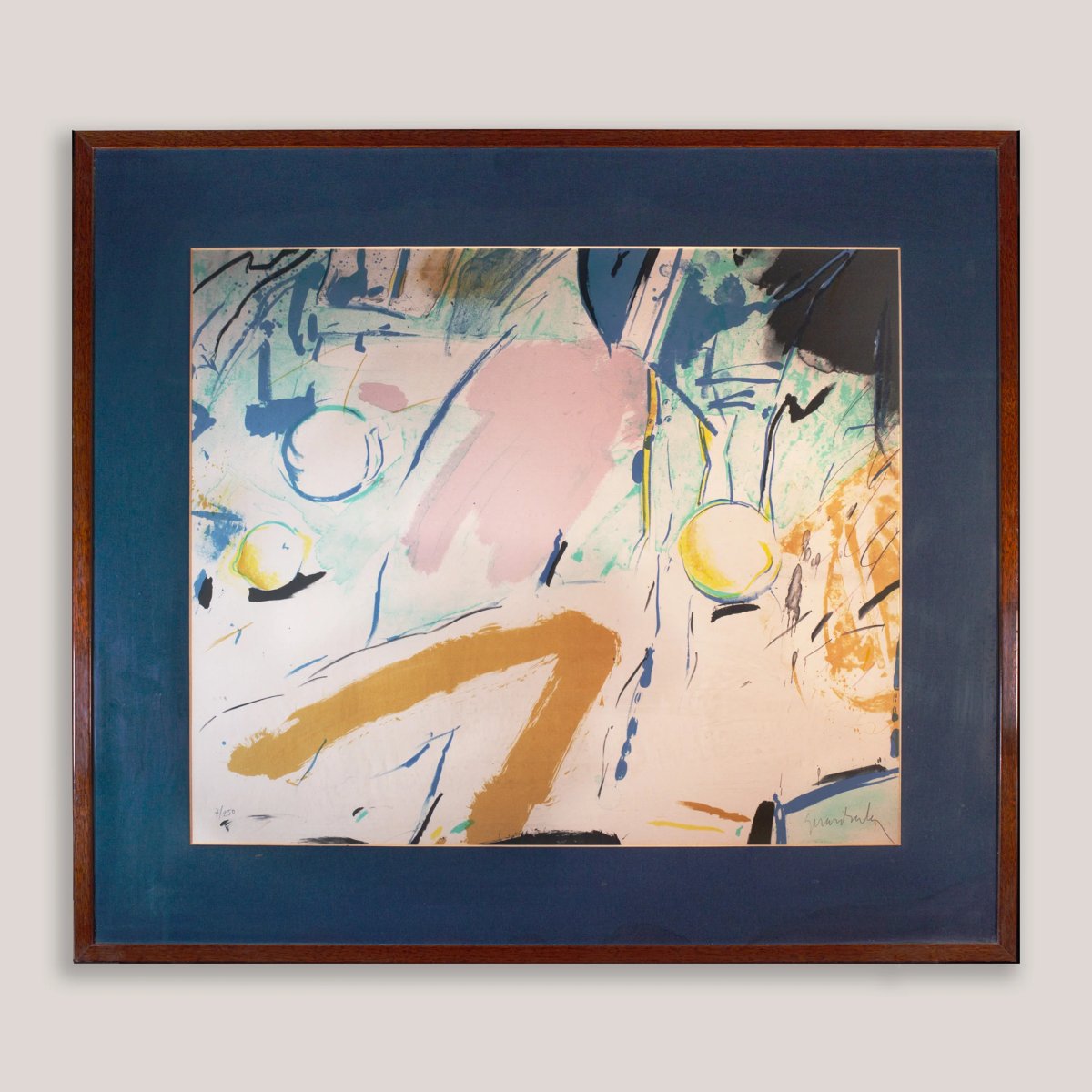 Lithographie abstraite – Gerard Sala i Rosselló-photo-2