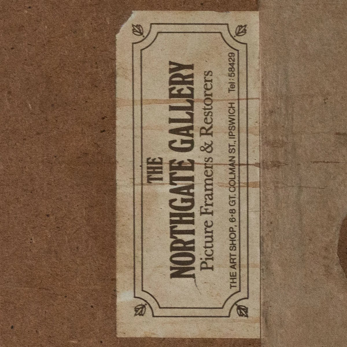 Vue de Point Hill – J. Ward (inscription au verso) – Dessin original au crayon-photo-3