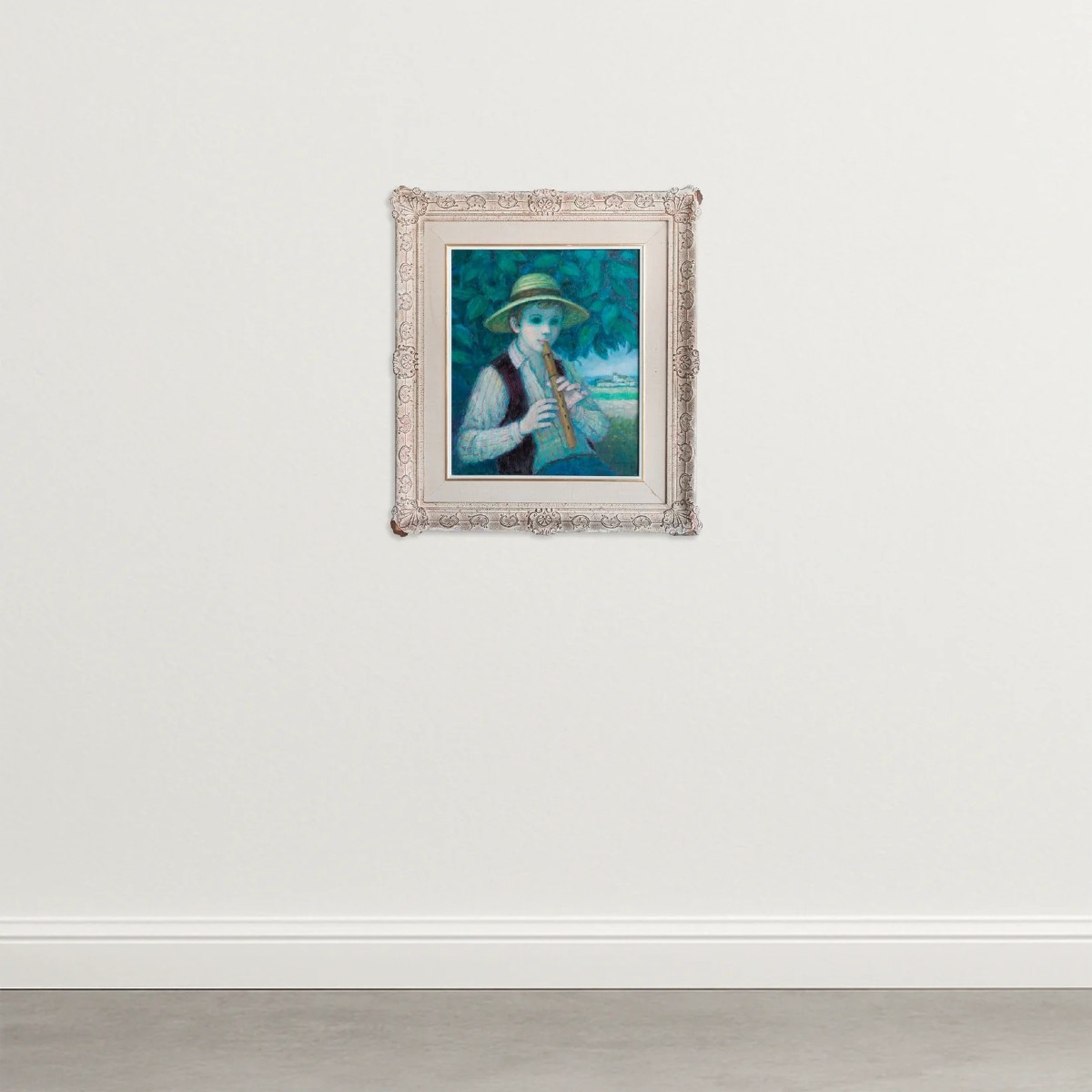 Enfant Au Pipeau – Larrania (signature Presently Unidentified)-photo-2