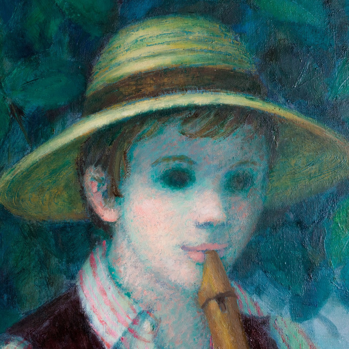 Enfant Au Pipeau – Larrania (signature Presently Unidentified)-photo-2