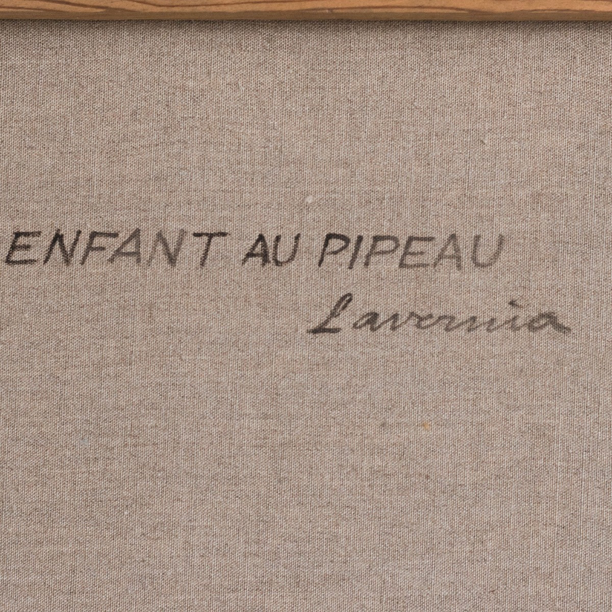 Enfant Au Pipeau – Larrania (signature Presently Unidentified)-photo-4