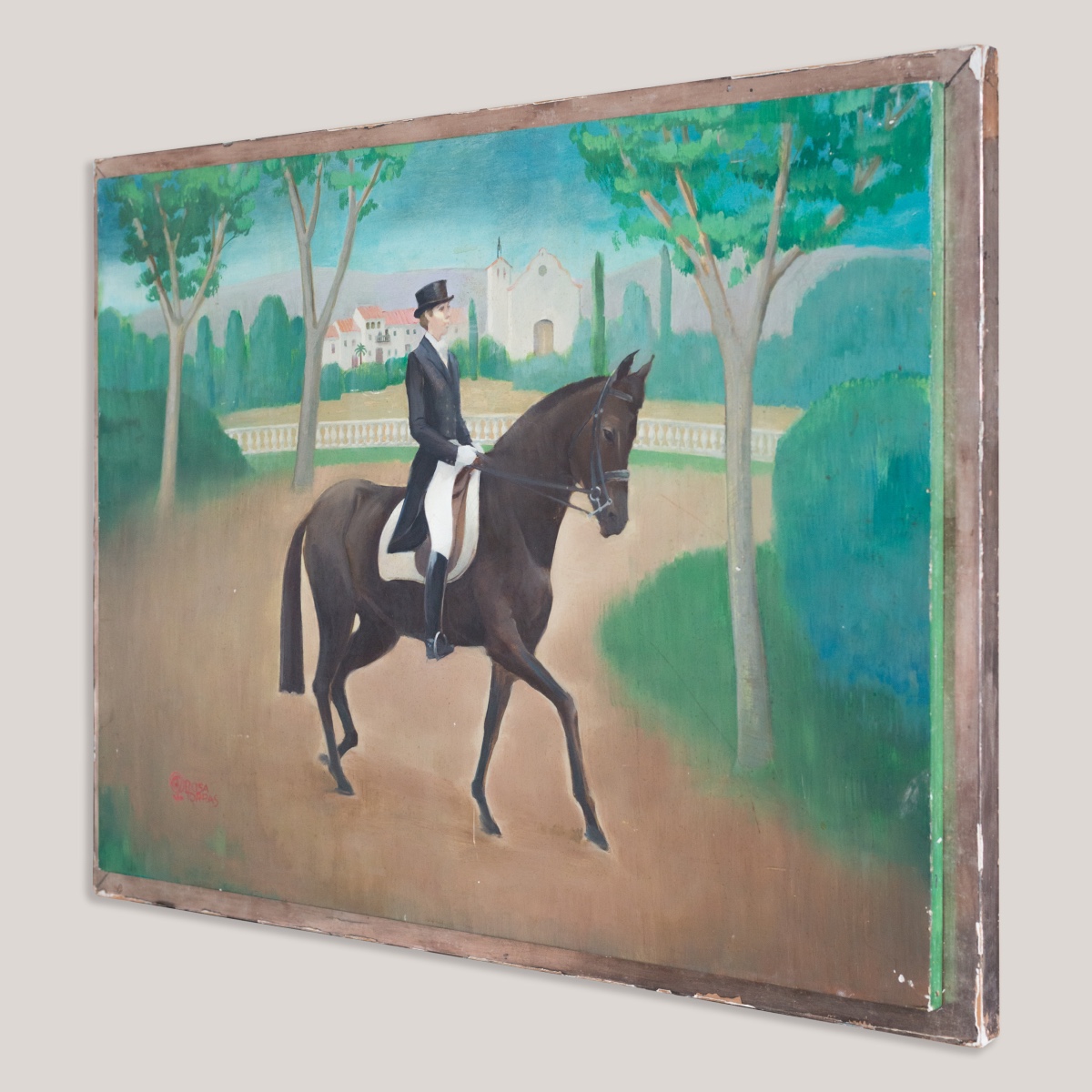 Horsewoman In A Landscape – Rosa Torras-photo-3