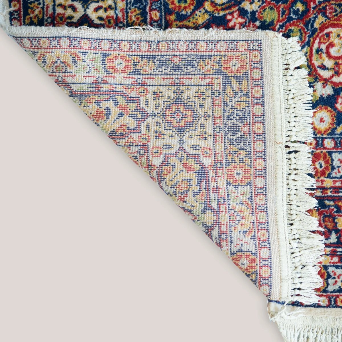 Tapis persan Kerman vintage noué à la main 255 cm × 170 cm-photo-4