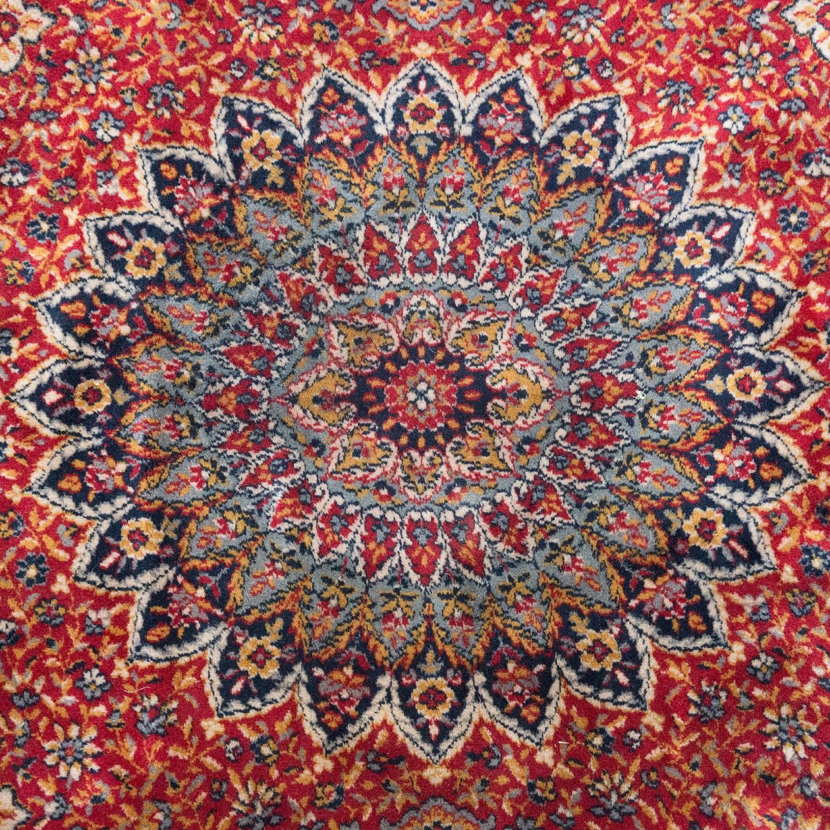 Large Vintage Persian Style Rug 367 Cm × 250 Cm-photo-4