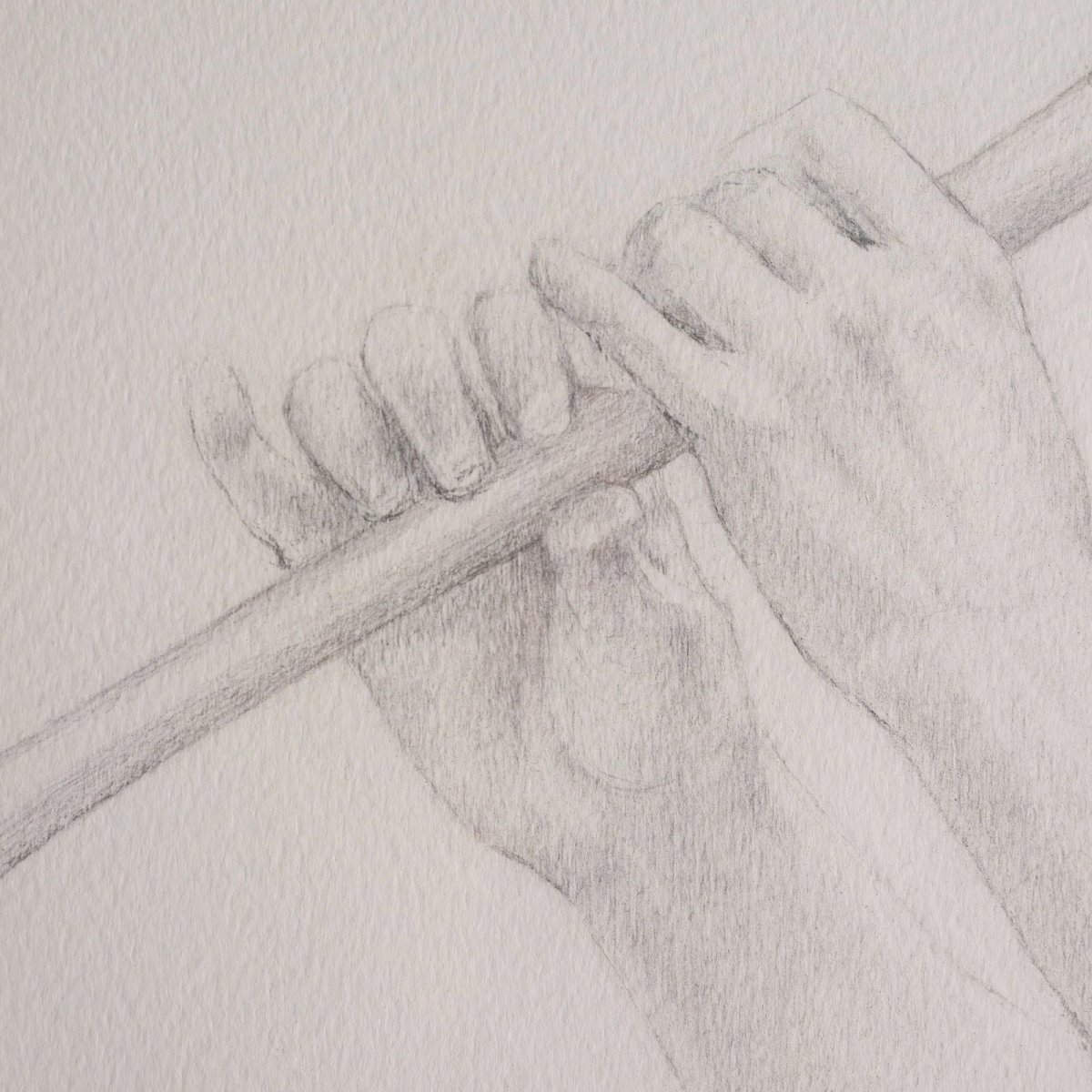 The Four Seasons (les Quatre Estacions) – Suite Of Four Large Framed Original Graphite Drawings-photo-4