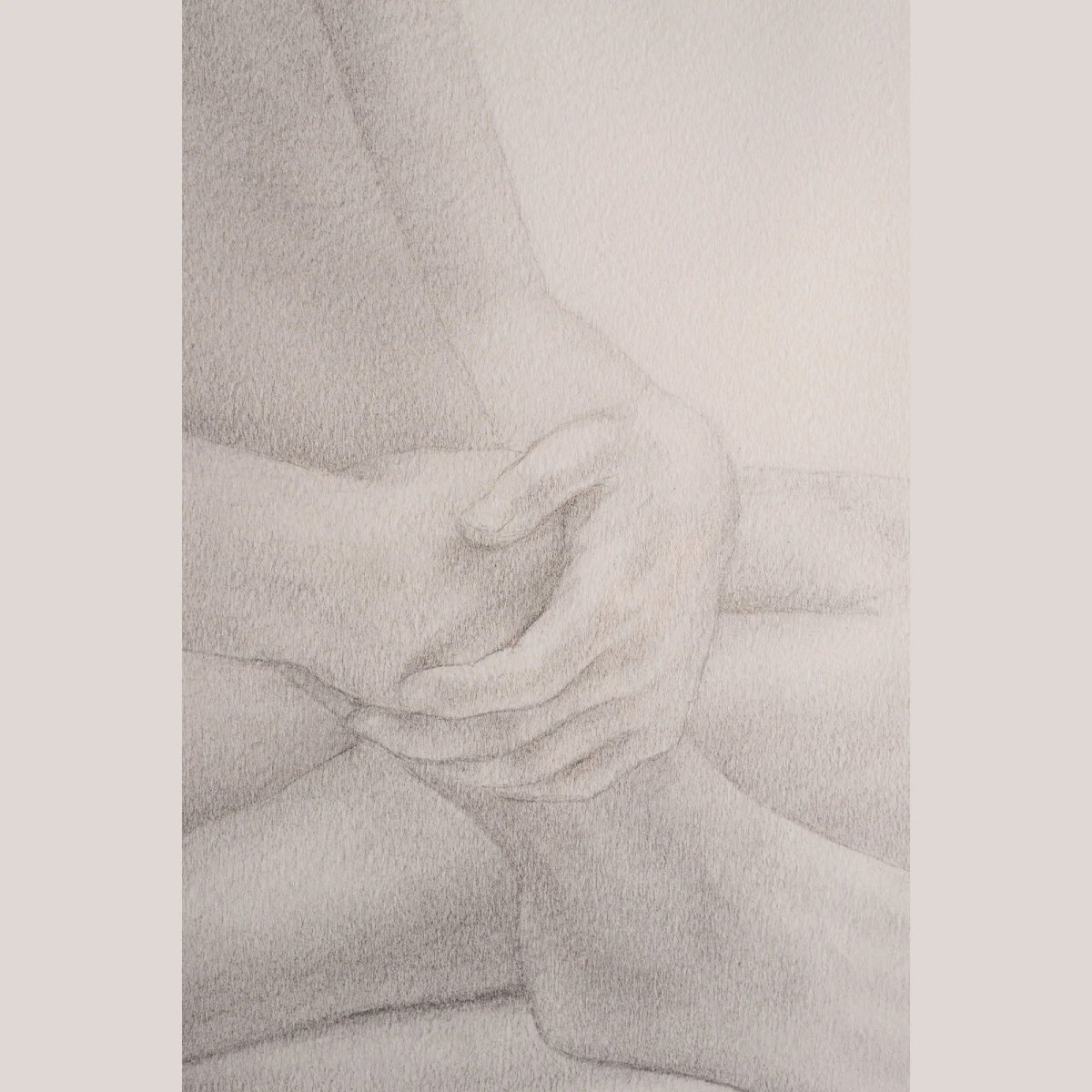 The Four Seasons (les Quatre Estacions) – Suite Of Four Large Framed Original Graphite Drawings-photo-2