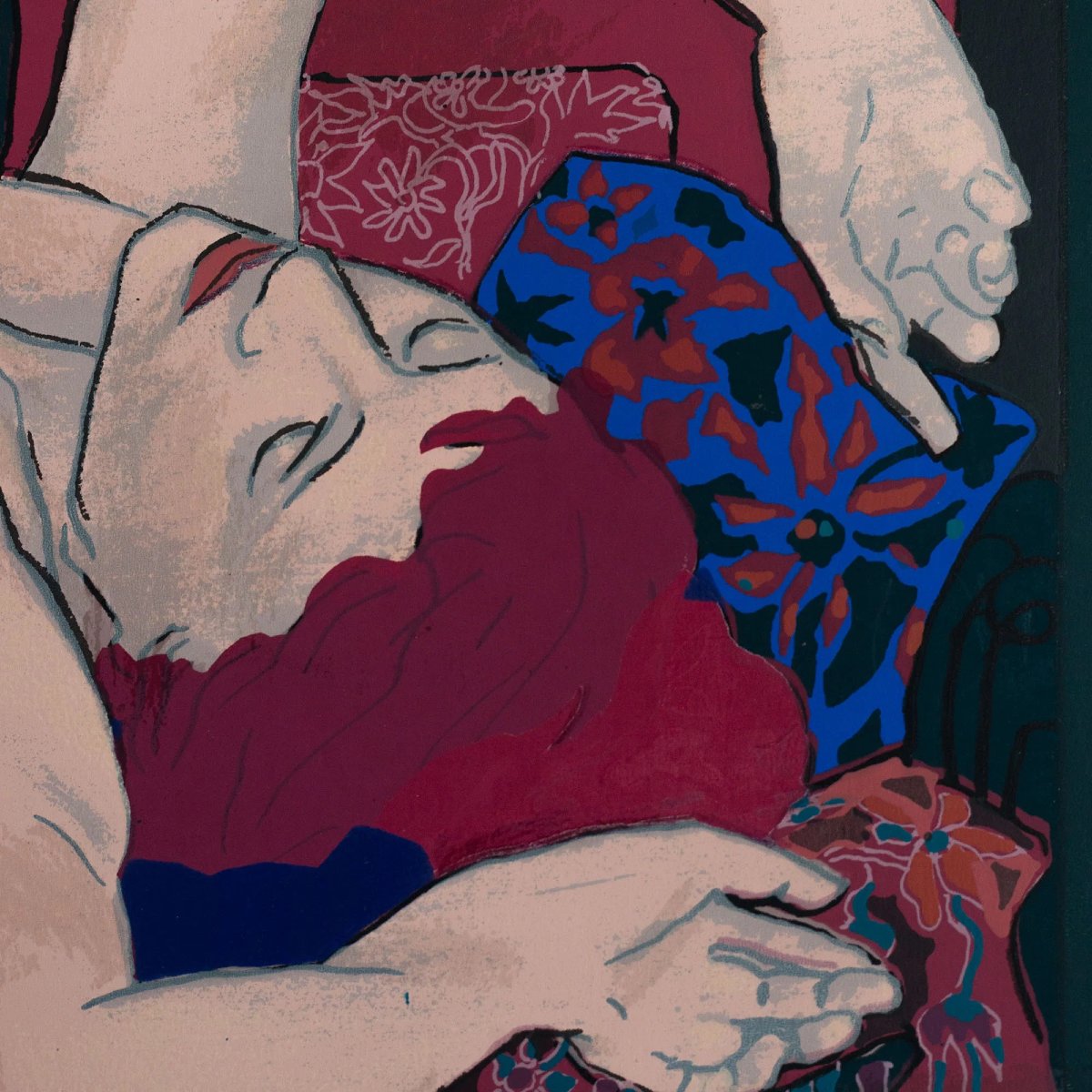 Reclining Female Nude | Original Limited Edition-photo-3