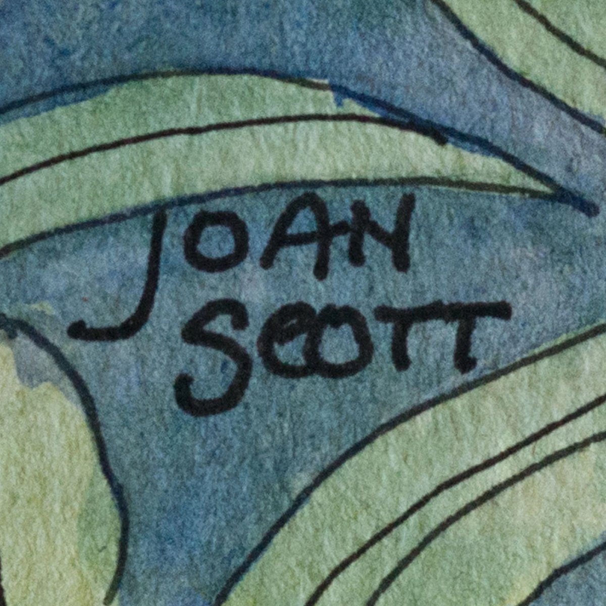 Lys roses par Joan Scott - Aquarelle-photo-1