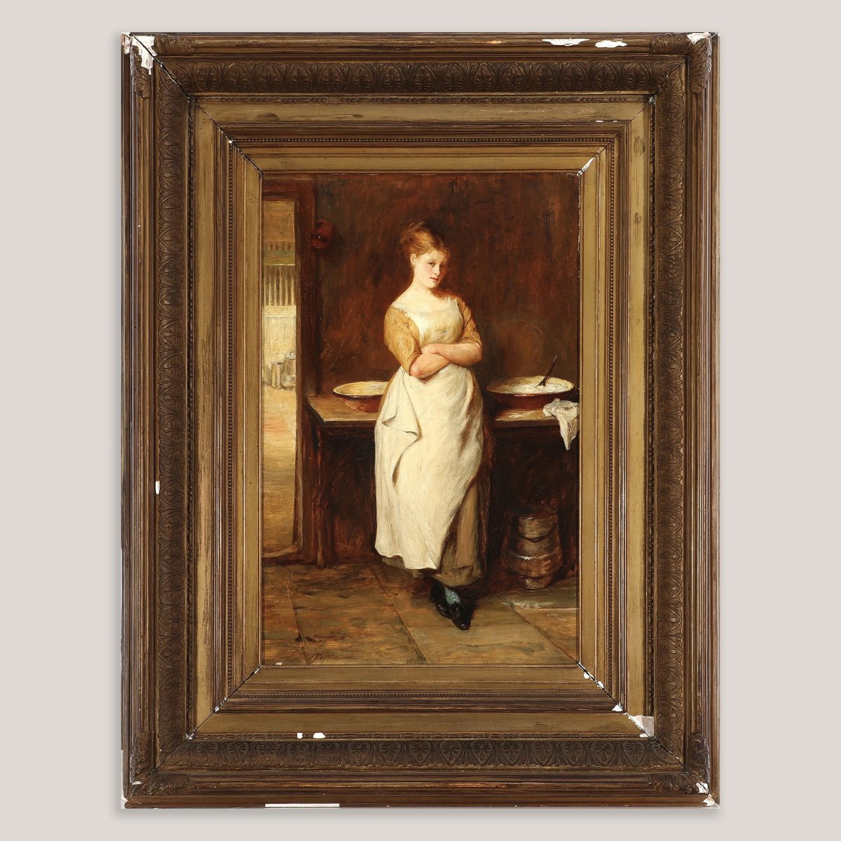 Une servante victorienne – John Pettie-photo-4