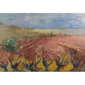 Josep Maria Pinto - Paysage Avec Vignes