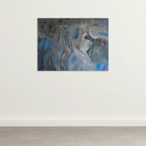 Figures And Hare – Abstract Figuration By Jordi Samsó