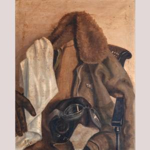 The Aviator Still Life Study By A. Puga (1953)