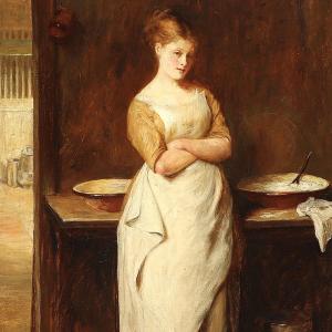 Une servante victorienne – John Pettie