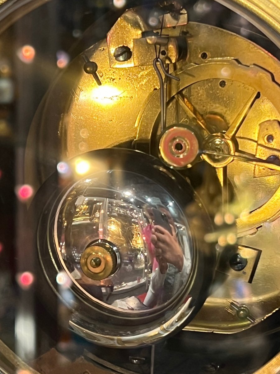 Pendule Aux Vestales d’époque Louis XVI-photo-4