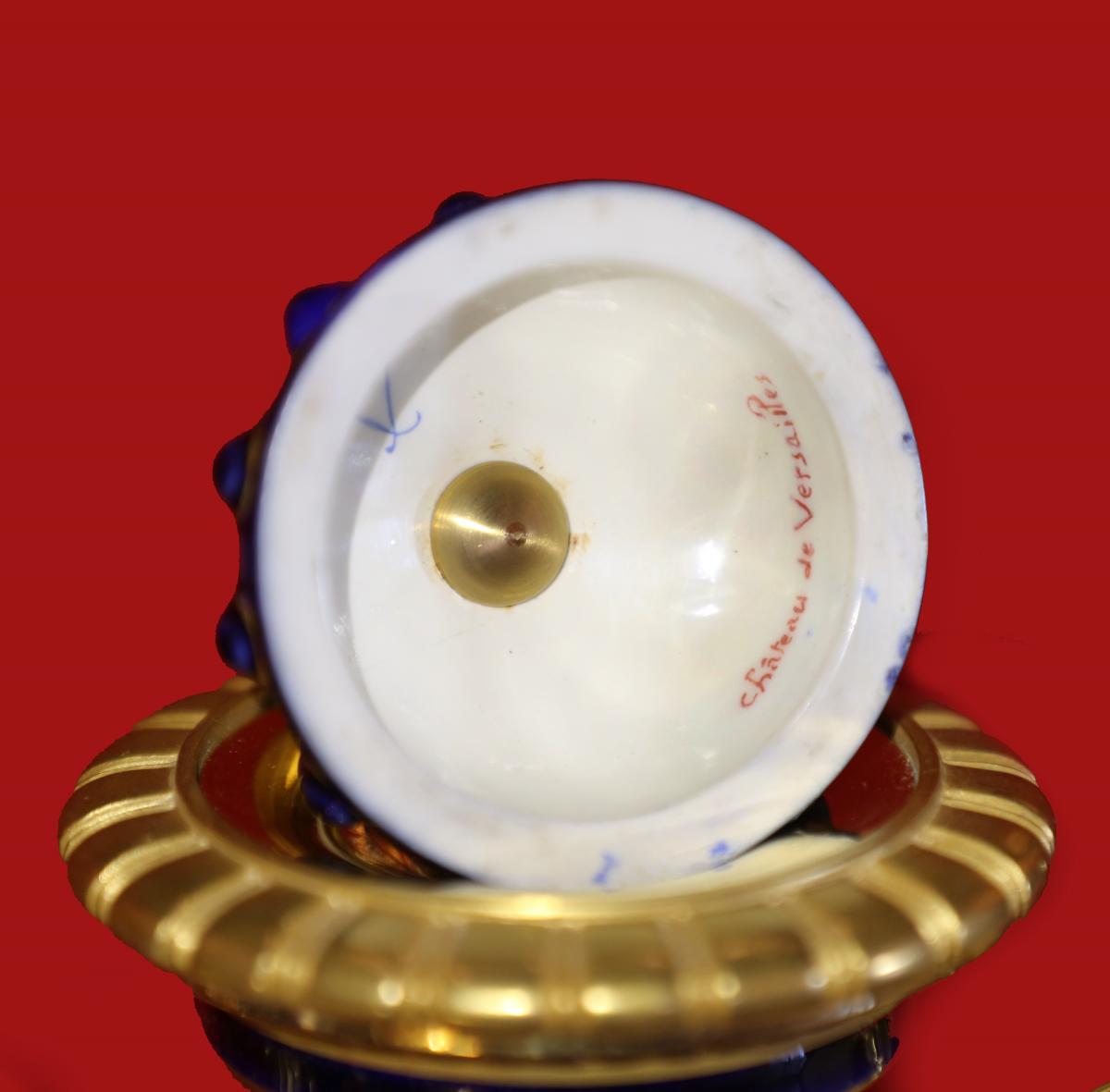 Cassolettes en porcelaine de Sevres-photo-2