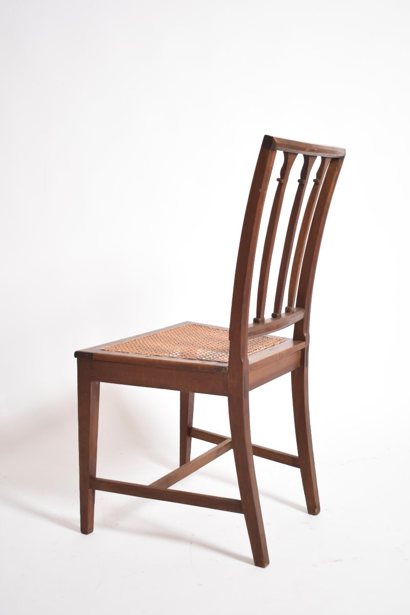 Paire De Chaises Dona Maria, XIXe Siècle.-photo-3