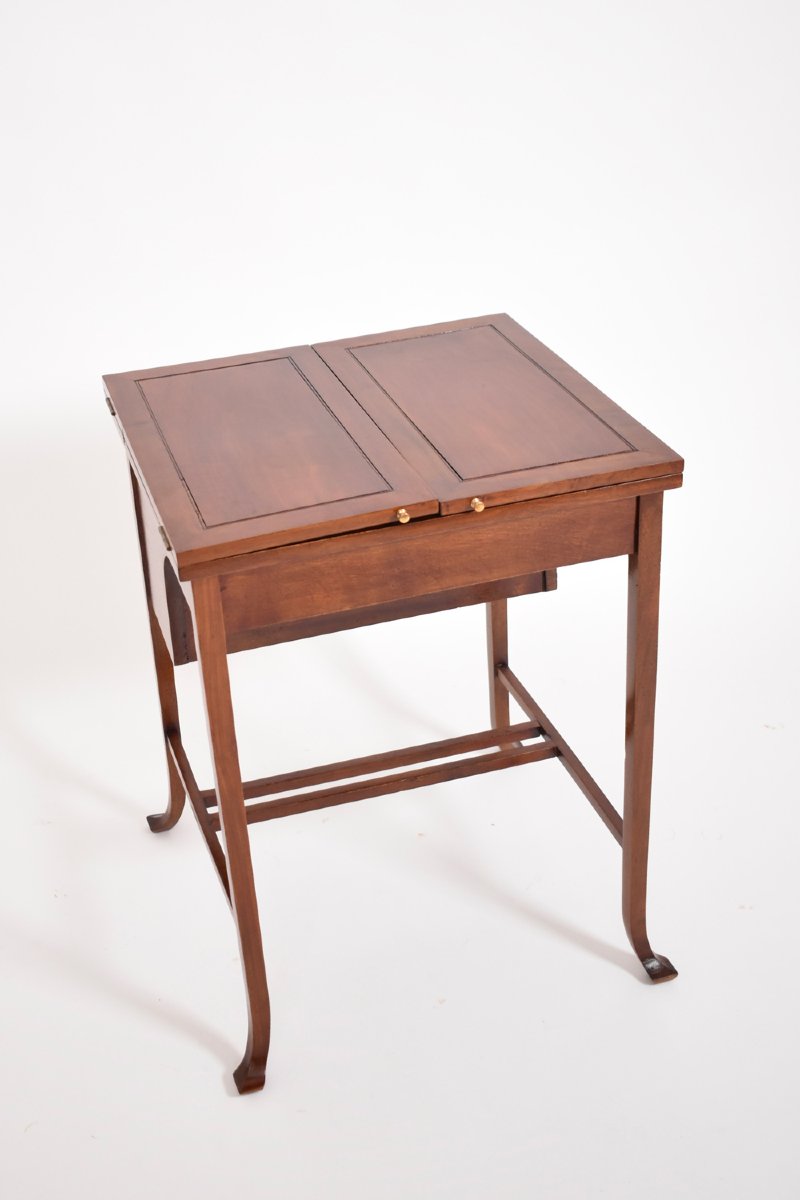 Mahogany System Desk, 19th Century.-photo-4